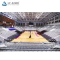 Estructura de marco de acero ligero Construcción de gimnasio Estructura de acero de acero Indoor Badminton Court
